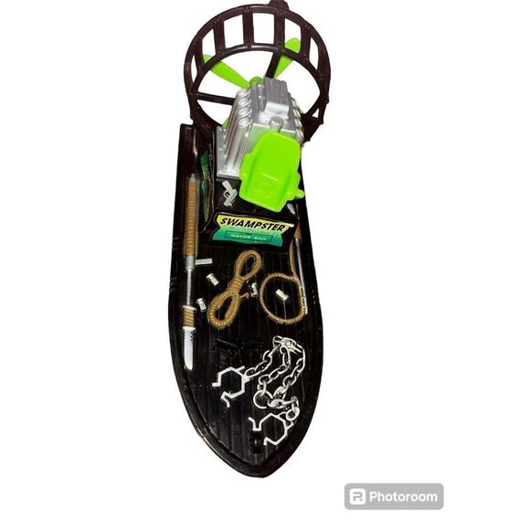 Vintage toy lot - Daffy Duck, big bird, swamp boat, chicken nuggets - Picture 3 of 11